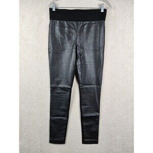 Club Monoco Women's Tasha Faux Vegan Leather Front Legging Pants Size 6 $149.50